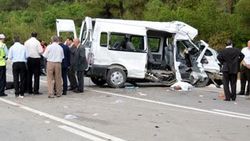Bilecik'te cezaevi aracı kaza yaptı: 3 ölü 6 yaralı