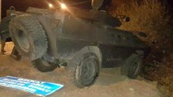 Bingöl'de zırhlı araca bombalı saldırı