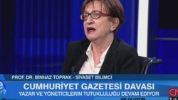 Binnaz Toprak tutuklu isimleri savundu