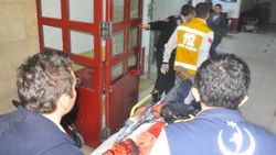 Alkollü eğlence hastanede bitti