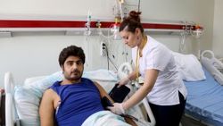 Diyarbakırlı anne oğluna böbreğini verdi