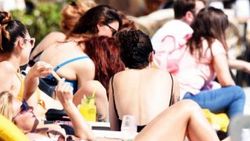 Bodrum'da plajlar doldu