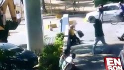 Brezilya'da sokak ortasında dehşet anları İZLE