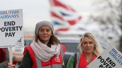 British Airways çalışanları 2 günlük greve gitti