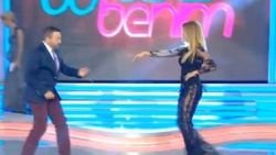 Bu Tarz Benim'de Mustafa Topaloğlu ve Ivana Sert'in dansı