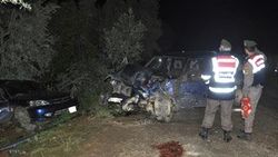 İznik’te kaza: 2 ölü 3 yaralı