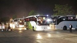 Bursalılar 125 otobüsle Çanakkale'ye gitti
