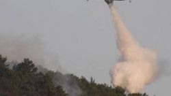 Antalya Kumluca'daki orman yangını söndürülemiyor