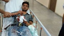 Patlayıcı atarken yaralanan PKK'lılar hastanede yakalandı