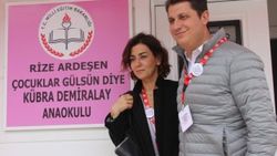 Eşine doğum günü hediyesi olarak anaokulu yaptırdı