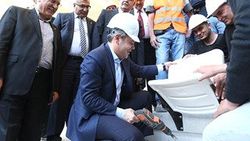 Gaziantep Arena'ya ilk koltuk Bakan Kılıç'tan