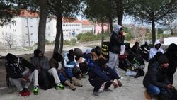 Yunanistan'a kaçmaya çalışan 22 göçmen yakalandı