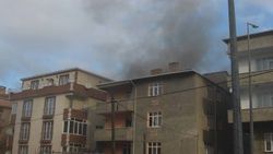 Çerkezköy'de yangın: 14 kişi zehirlendi