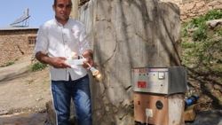 Lise mezunu Hakkarili kendi elektriğini kendisi üretiyor