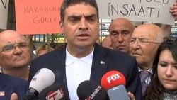 CHP'liler Küçükçekmece'de eylem yaptı