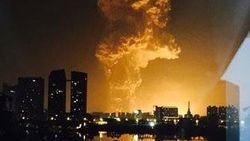 Çin'in Tianjin patlaması sonrası yasakladığı fotoğraflar