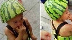 Çin'de karpuz çocuk modası