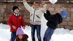 Ankara'da kar tatili