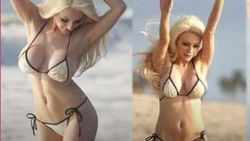 Courtney Stodden sahili birbirine kattı