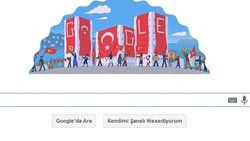 Cumhuriyet Bayramı için özel doodle