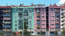 Kocaeli'de binaların cepheleri yenilendi