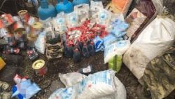 Ağrı Dağı’nda PKK’lılara ait yaşam malzemeleri bulundu