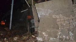 Gölcük'te karayolunda heyelan
