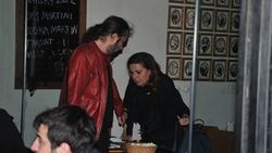 Halil Sezai yeni sevgilisi Çiğdem Erken'le görüntülendi