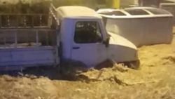 Bodrum'daki sel felaketi kameralara yansıdı