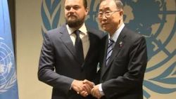 Leonardo DiCaprio Barış Elçisi rozeti aldı
