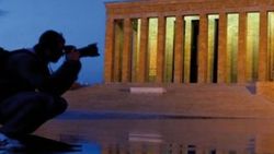 Anıtkabir gece yarısına kadar fotoğraflandı