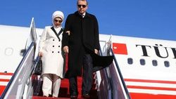 Cumhurbaşkanı Erdoğan Özbekistan'a geldi