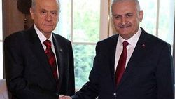 Başbakan Yıldırım ile Bahçeli arasında görüşme