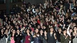 Zonguldak'ta kız yurdunda kalan öğrencilerden eylem