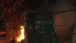 İzmir Enternasyonal Fuarı'nda yangın çıktı