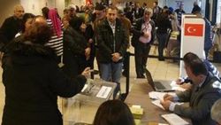 Referandum için yurt dışı oylarında ilk gün: 38 bin