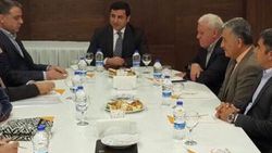 Diyarbakır iş dünyası temsilcileri Demirtaş ile görüştü
