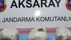 Çamaşır sulu poşetten esrar çıktı