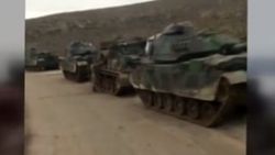 Mehmetçik'in Afrin'deki ilk görüntüleri geldi
