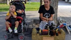 Kayseri'nin tek kadın ayakkabı boyacısı