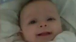 Halepli bebeğin patlama sırasında çekilen videosu