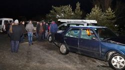Buzlanma beraberinde zincirleme kazayı getirdi: 12 yaralı