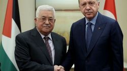 Başkan Erdoğan, Filistin Devlet Başkanı Abbas ile görüştü