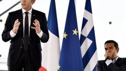 Atina'daki Macron- Çipras görüşmesi