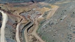 Bayburt Aydıncık Barajı'nda yüzde 36 fiziki gerçekleşme