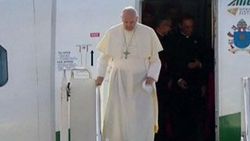 Papa Gürcistan'da protesto edildi