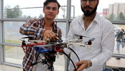 Üniversite öğrencilerinden 3D yazıcı ile yerli drone