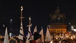 Halep'teki saldırılar Danimarka'da protesto edildi