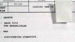 İşte darbe girişiminin belgesi