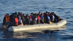 Libya açıklarında 119 Afrikalı göçmen kurtarıldı